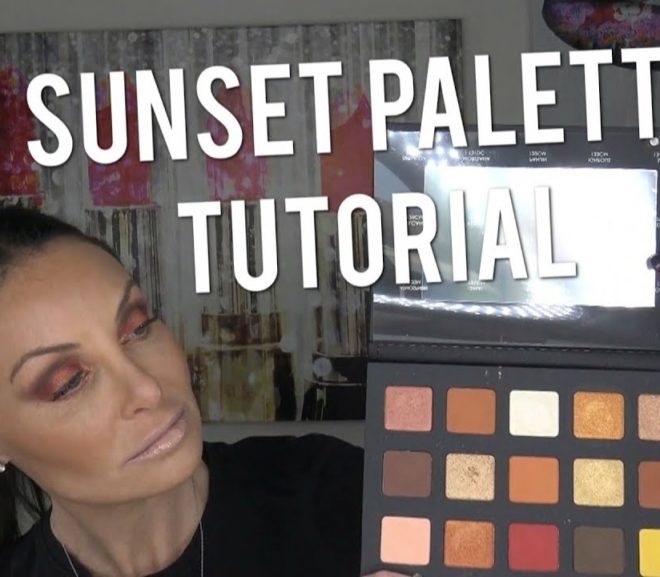 NATASHA DENONA SUNSET EYESHADOW PALETTE FIRST IMPRESSION I TUTORIAL